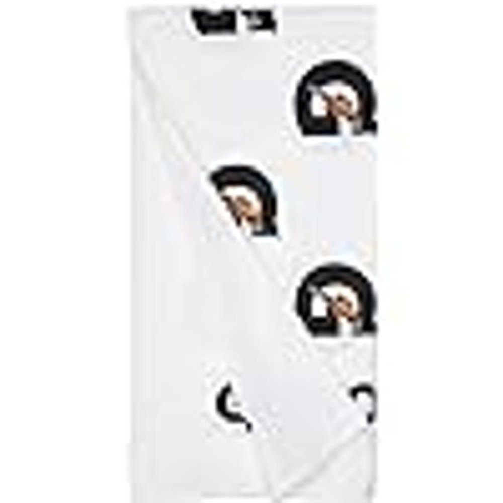 Gatorade G Towel, 24" x 42", Cotton, White/Black/Orange